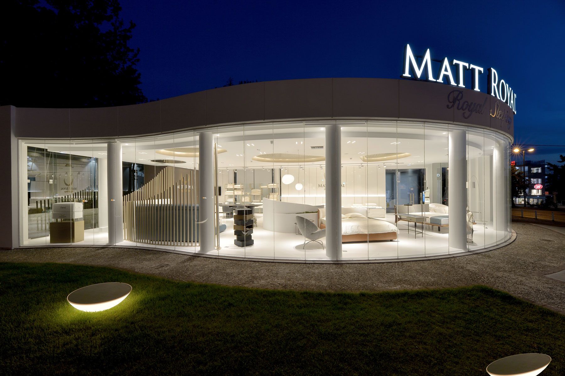 Matt Royal Flagship store in Athens Nous-Noos Interior Architects