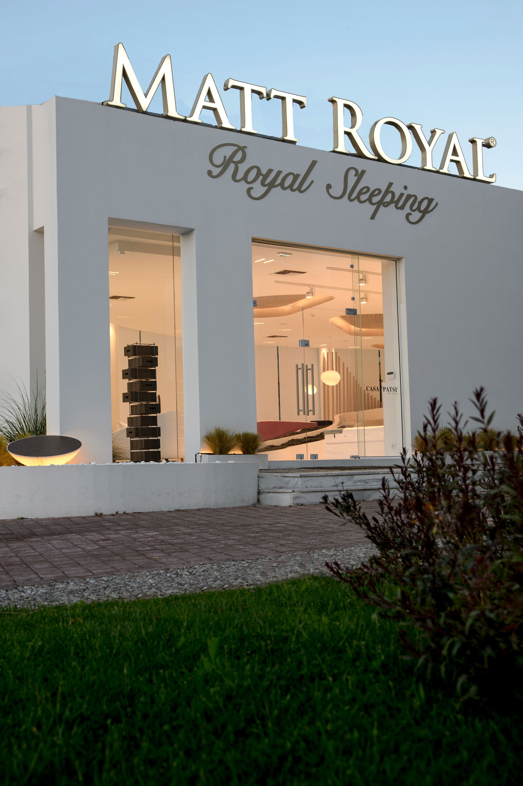 Matt Royal Flagship store in Athens Noos-Noos Interior Architects