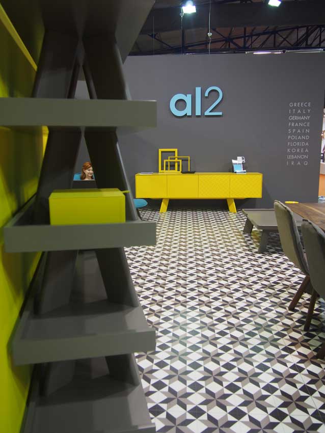 AL2-Alexopoulos (εκθεσιακό περίπτερο) HALL Interior Design