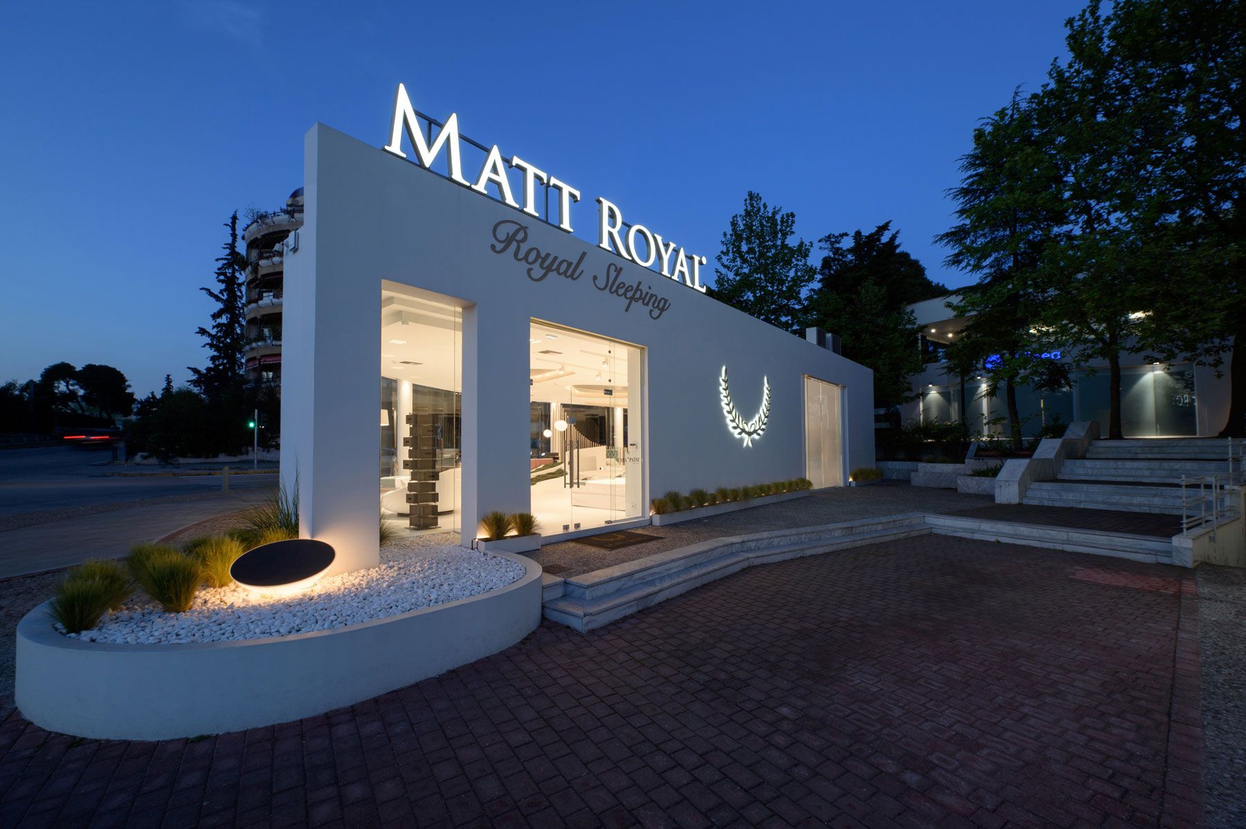 Matt Royal Flagship store in Athens Nous-Noos Interior Architects