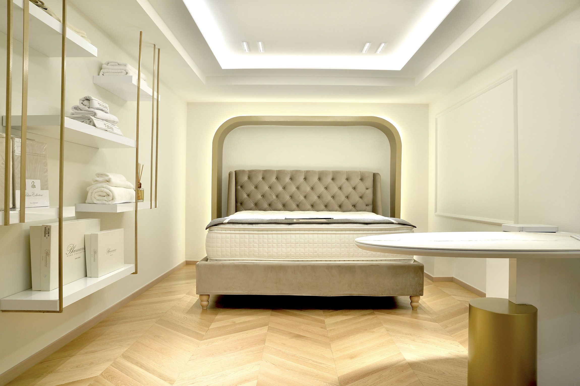 Matt Royal Matress Store Interior Design Renovation Thessaloniki