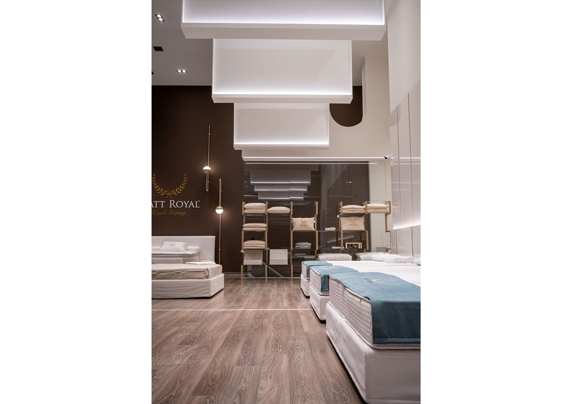 Matt Royal Matress Store Interior Design Renovation Thessaloniki